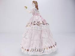Royal Worcester Figurine The Fairest Rose Limited Edition Bone China Lady Figure