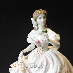 Royal Worcester Figurine The Fairest Rose Limited Edition Free Uk P&p