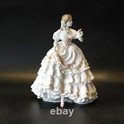 Royal Worcester Figurine The Fairest Rose Limited Edition Free Uk P&p