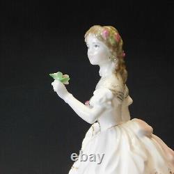 Royal Worcester Figurine The Fairest Rose Limited Edition Free Uk P&p