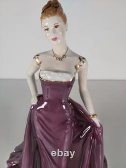 Royal Worcester From Limited Edition Second Quality Lady Figurine, Unmarked