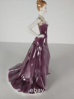 Royal Worcester From Limited Edition Second Quality Lady Figurine, Unmarked