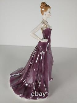 Royal Worcester From Limited Edition Second Quality Lady Figurine, Unmarked
