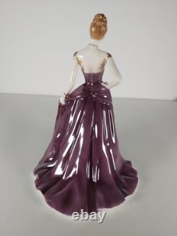 Royal Worcester From Limited Edition Second Quality Lady Figurine, Unmarked