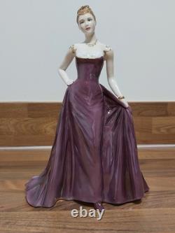 Royal Worcester From Limited Edition Second Quality Lady Figurine, Unmarked