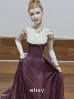 Royal Worcester From Limited Edition Second Quality Lady Figurine, Unmarked