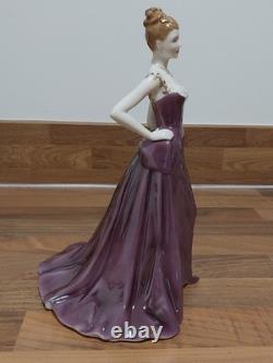 Royal Worcester From Limited Edition Second Quality Lady Figurine, Unmarked