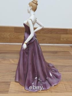 Royal Worcester From Limited Edition Second Quality Lady Figurine, Unmarked