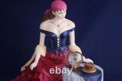 Royal Worcester Gypsy Fortune Teller At Appleby Fair Figurine Boxed/cert