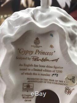 Royal Worcester Gypsy Princess Limited Edition