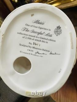 Royal Worcester Limited Edition Figurine The Graceful Arts Collection'Music