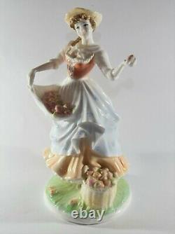 Royal Worcester Limited Edition Fruit Picking By Compton & Woodhouse Figurine