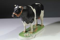 Royal Worcester Limited Edition Holstein Friesian Bull Doris Lindner 36/500