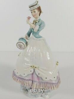 Royal Worcester Limited Edition Of 500 Figurine Lisette, Appr. 17cm Tall