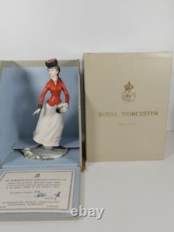Royal Worcester Limited Edition Of 500 No. 74 Figurine Emily, Appr. 19cm Tall