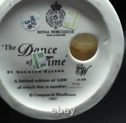 Royal Worcester Limited Edition The Dance Of Time With Box And Certificate