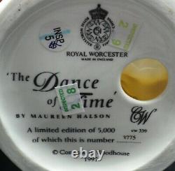 Royal Worcester Limited Edition The Dance Of Time With Box And Certificate