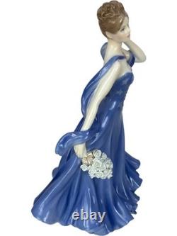 Royal Worcester Moonlight & Roses Bone China Figurine Limited Edition
