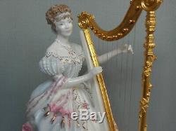 Royal Worcester Music Figure The Graceful Arts Ltd Edt Box & Cert & Brochure