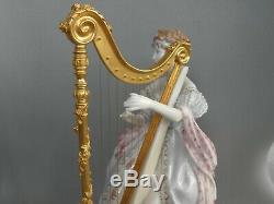 Royal Worcester Music Figure The Graceful Arts Ltd Edt Box & Cert & Brochure