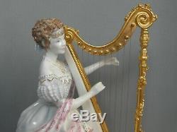 Royal Worcester Music Figure The Graceful Arts Ltd Edt Box & Cert & Brochure