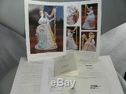 Royal Worcester Music Figure The Graceful Arts Ltd Edt Box & Cert & Brochure