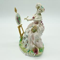 Royal Worcester Painting The Graceful Arts Limited Edition 2169/2500 Figurine VG
