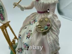 Royal Worcester Painting The Graceful Arts Limited Edition 2169/2500 Figurine VG