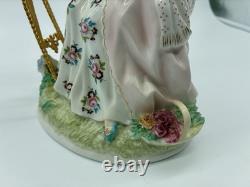 Royal Worcester Painting The Graceful Arts Limited Edition 2169/2500 Figurine VG