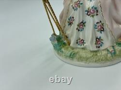 Royal Worcester Painting The Graceful Arts Limited Edition 2169/2500 Figurine VG