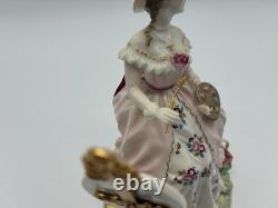 Royal Worcester Painting The Graceful Arts Limited Edition 2169/2500 Figurine VG