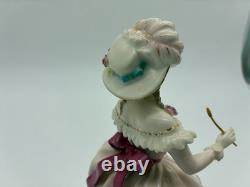 Royal Worcester Painting The Graceful Arts Limited Edition 2169/2500 Figurine VG