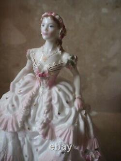 Royal Worcester Porcelain Figurine Royal Debut Limited Edition