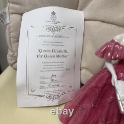Royal Worcester Queen Elizabeth, The Queen Mother limited edition figurine