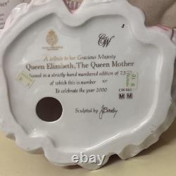 Royal Worcester Queen Elizabeth, The Queen Mother limited edition figurine