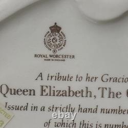 Royal Worcester Queen Elizabeth, The Queen Mother limited edition figurine