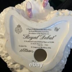 Royal Worcester ROYAL DEBUT Figurine Limited Edition 1994