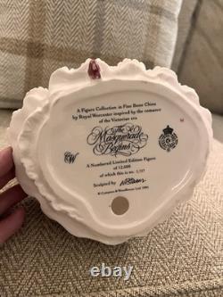 Royal Worcester THE MASQUERADE BEGINS Figurine Limited Edition Bone China