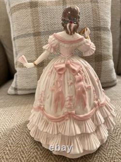 Royal Worcester THE MASQUERADE BEGINS Figurine Limited Edition Bone China