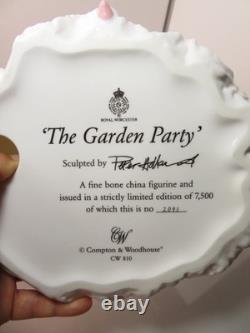 Royal Worcester The Garden Party Limited Edition Porcelain Figurine N2093