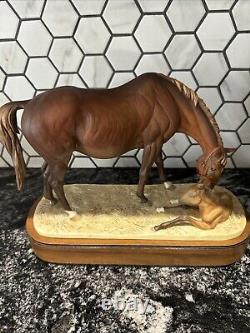 Royal Worcester The New Born, Horse And Foal Limited Edition