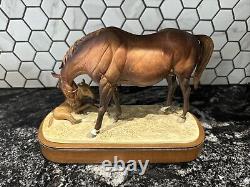 Royal Worcester The New Born, Horse And Foal Limited Edition