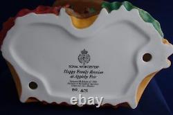 Royal Worcester Very Rare Happy Family Reunion At Appleby Fair Figure Brand New