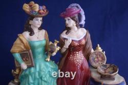 Royal Worcester Very Rare Spending The Winnings At The Races Figure