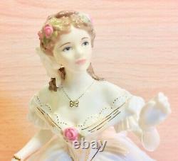 Royal Worcester Victorian Era Series The Fairest Rose Limited Edition Figure