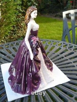 Royal Worcester figurine CHARLOTTE limited edition 2002 Golden Jubilee CW572