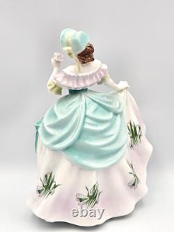 Royal Worcester figurines x 4 Sweet Posy series, Ltd Eds all same no's with CoAs