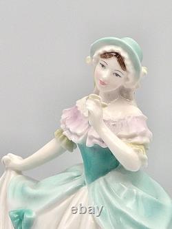 Royal Worcester figurines x 4 Sweet Posy series, Ltd Eds all same no's with CoAs