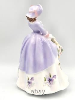 Royal Worcester figurines x 4 Sweet Posy series, Ltd Eds all same no's with CoAs