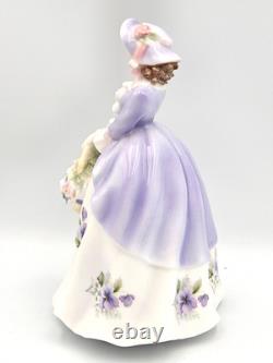 Royal Worcester figurines x 4 Sweet Posy series, Ltd Eds all same no's with CoAs